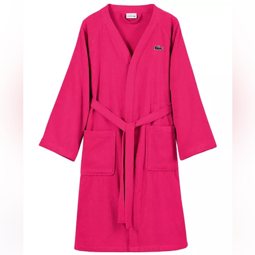 Lacoste Hot Pink magenta classic pique robe NWT
